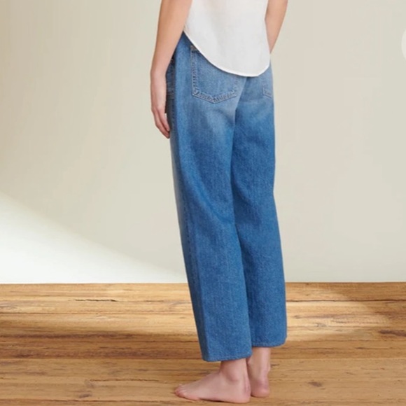 Veronica Beard Crosbie Crop Denim In Juno. - Picture 2 of 8